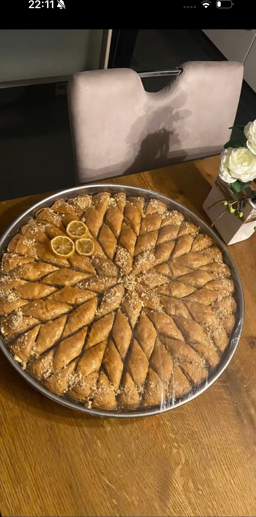 Hausgemachte Baklava